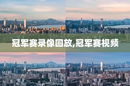冠军赛录像回放,冠军赛视频