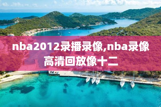 nba2012录播录像,nba录像高清回放像十二