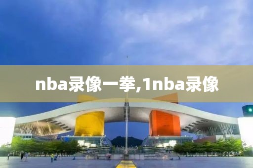 nba录像一拳,1nba录像