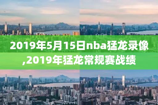 2019年5月15日nba猛龙录像,2019年猛龙常规赛战绩