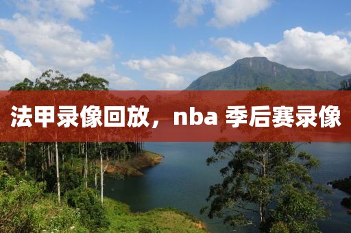 法甲录像回放，nba 季后赛录像
