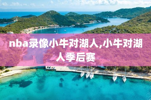 nba录像小牛对湖人,小牛对湖人季后赛