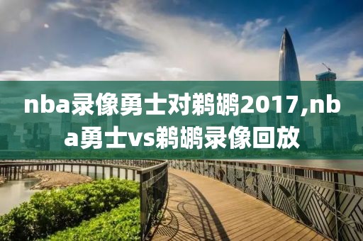 nba录像勇士对鹈鹕2017,nba勇士vs鹈鹕录像回放