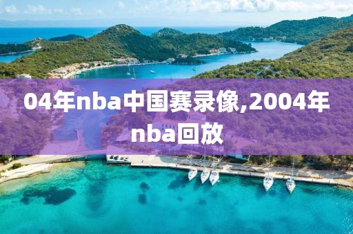 04年nba中国赛录像,2004年nba回放