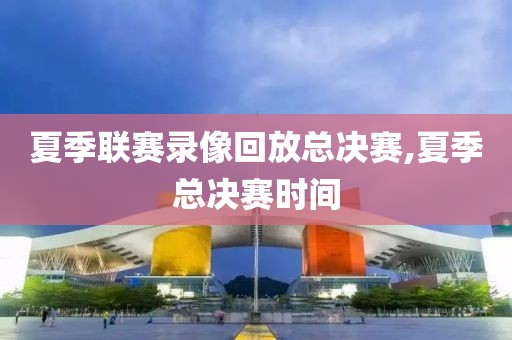 夏季联赛录像回放总决赛,夏季总决赛时间