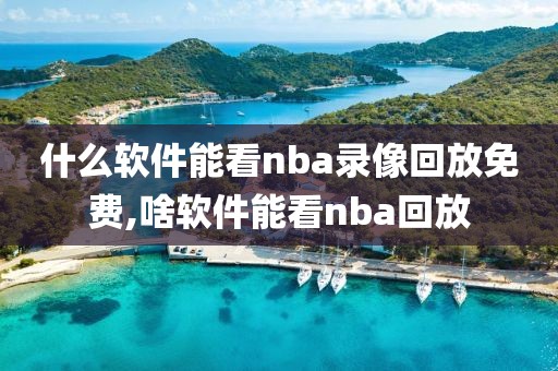 什么软件能看nba录像回放免费,啥软件能看nba回放