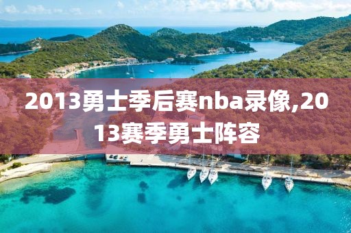 2013勇士季后赛nba录像,2013赛季勇士阵容