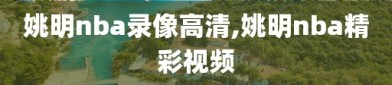 姚明nba录像高清,姚明nba精彩视频
