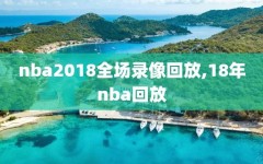 nba2018全场录像回放,18年nba回放