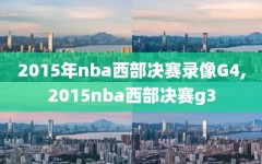 2015年nba西部决赛录像G4,2015nba西部决赛g3