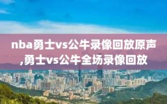 nba勇士vs公牛录像回放原声,勇士vs公牛全场录像回放