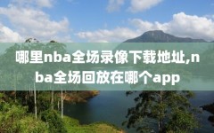 哪里nba全场录像下载地址,nba全场回放在哪个app