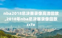 nba2018总决赛录像高清回放,2018年nba总决赛录像回放cctv