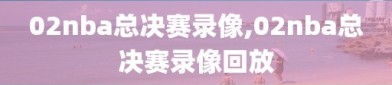 02nba总决赛录像,02nba总决赛录像回放