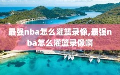 最强nba怎么灌篮录像,最强nba怎么灌篮录像啊