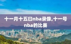 十一月十五曰nba录像,十一号nba的比赛