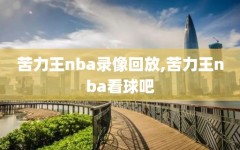 苦力王nba录像回放,苦力王nba看球吧