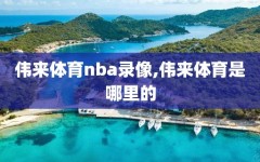 伟来体育nba录像,伟来体育是哪里的