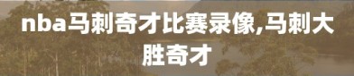 nba马刺奇才比赛录像,马刺大胜奇才