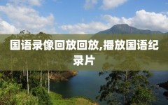 国语录像回放回放,播放国语纪录片