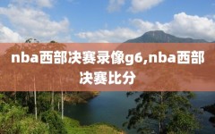 nba西部决赛录像g6,nba西部决赛比分