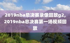 2019nba总决赛录像回放g2,2019nba总决赛第一场视频回放