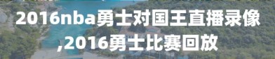 2016nba勇士对国王直播录像,2016勇士比赛回放
