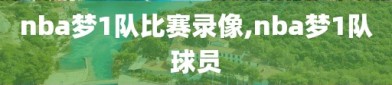 nba梦1队比赛录像,nba梦1队球员