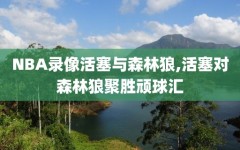 NBA录像活塞与森林狼,活塞对森林狼聚胜顽球汇