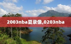 2003nba夏录像,0203nba